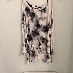 Tie-Dye off the shoulder top